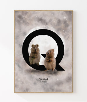 The letter Q - Personal poster