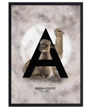 The letter A - Personal poster