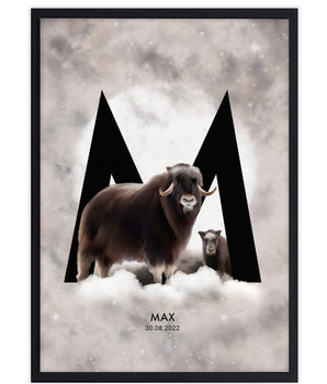 The letter M - Personal poster