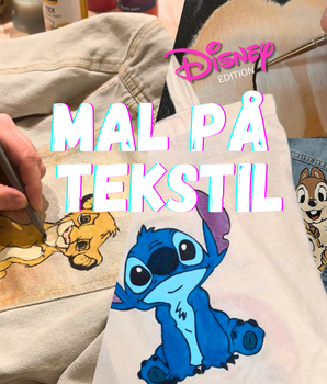 Mal på tekstil - Disney Edition
