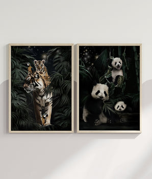 Tipu Tiger og Po Panda
