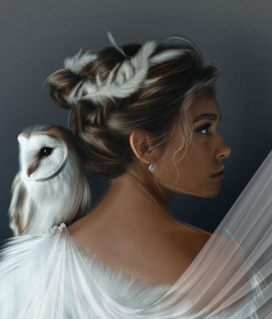 Astrid – kunstplakat uten ramme