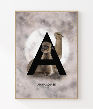 The letter A - Personal poster