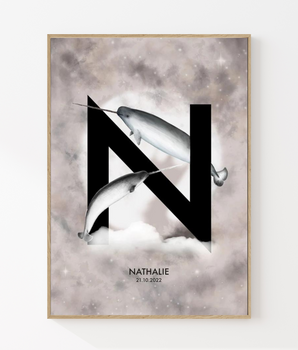 The letter N - Personal poster