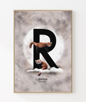 The letter R - Personal poster