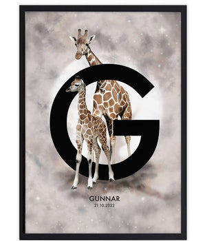 The letter G - Personal poster