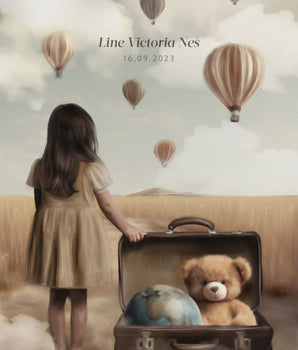 Natalie - personlig plakat – kunstplakat uten ramme