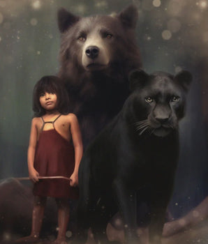 Mowgli – kunstplakat uten ramme