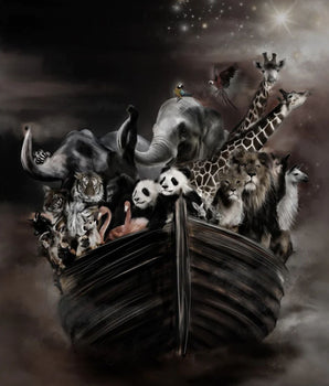 Noahs Ark – kunstplakat uten ramme