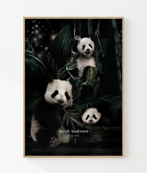 Panda Po - Personlig plakat