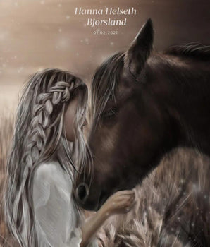 Sam - Personlig plakat – kunstplakat uten ramme