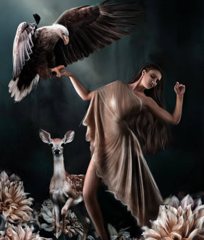 Silvia – kunstplakat uten ramme