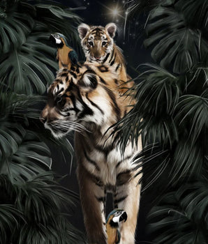 Tipu Tiger – kunstplakat uten ramme