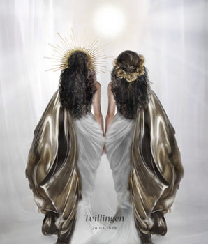 Tvillingene dame - personlig plakat - (21.mai-20.juni) – kunstplakat uten ramme