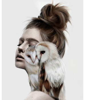 Tyra – kunstplakat uten ramme