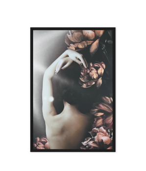 Golden Rose - original on canvas