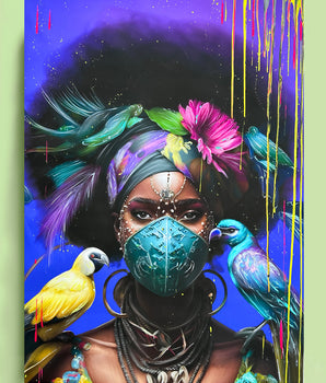 Femme - original on canvas