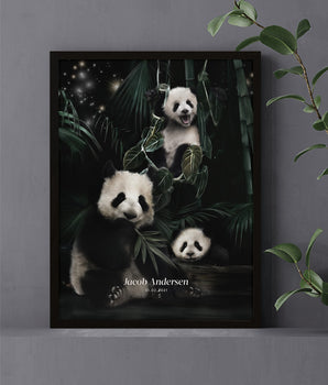 Panda Po - Personlig plakat