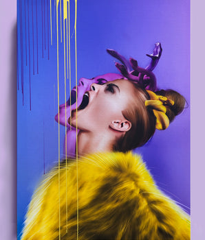 Prayers - original on canvas