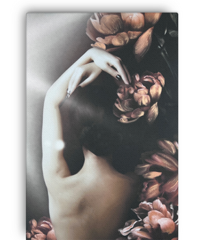 Golden Rose - original on canvas