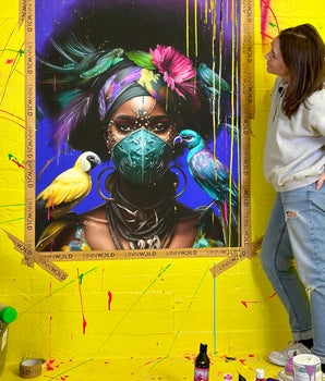 Femme - original on canvas